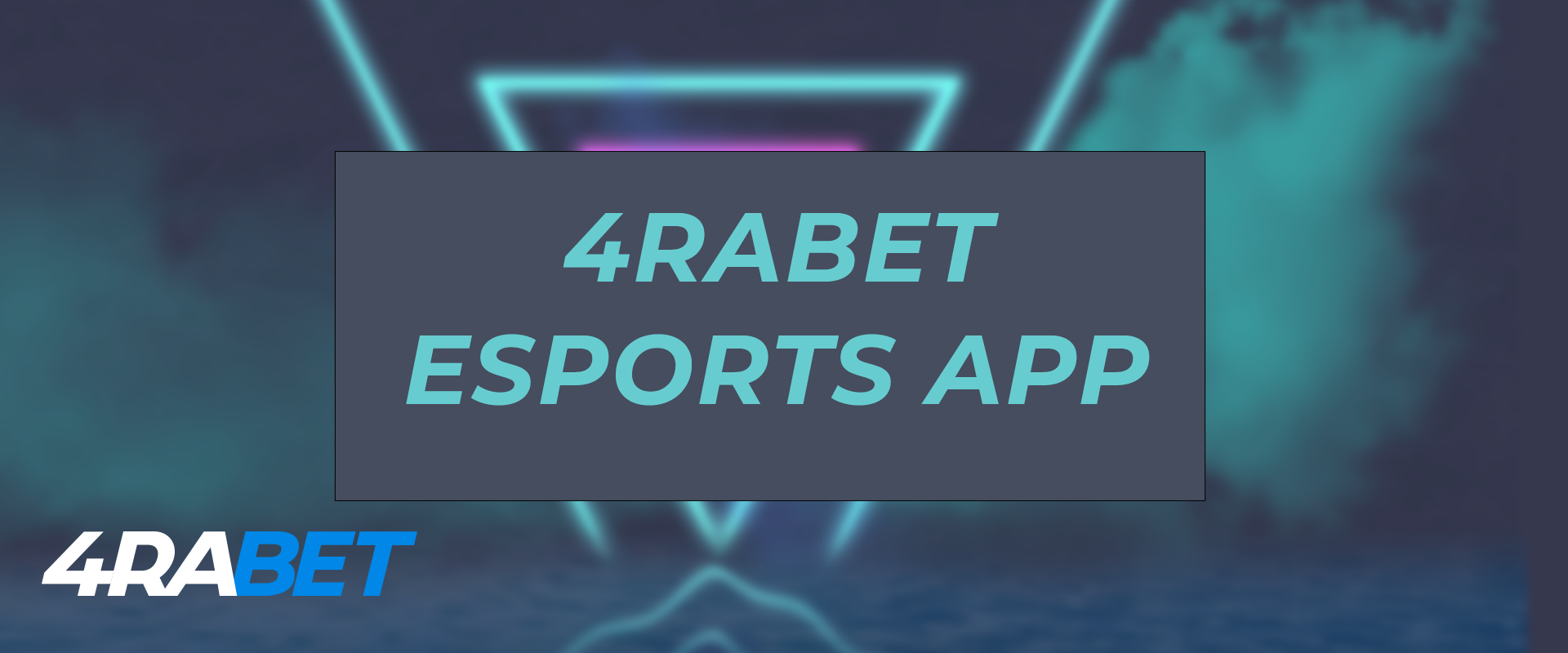 4rabet esport app.