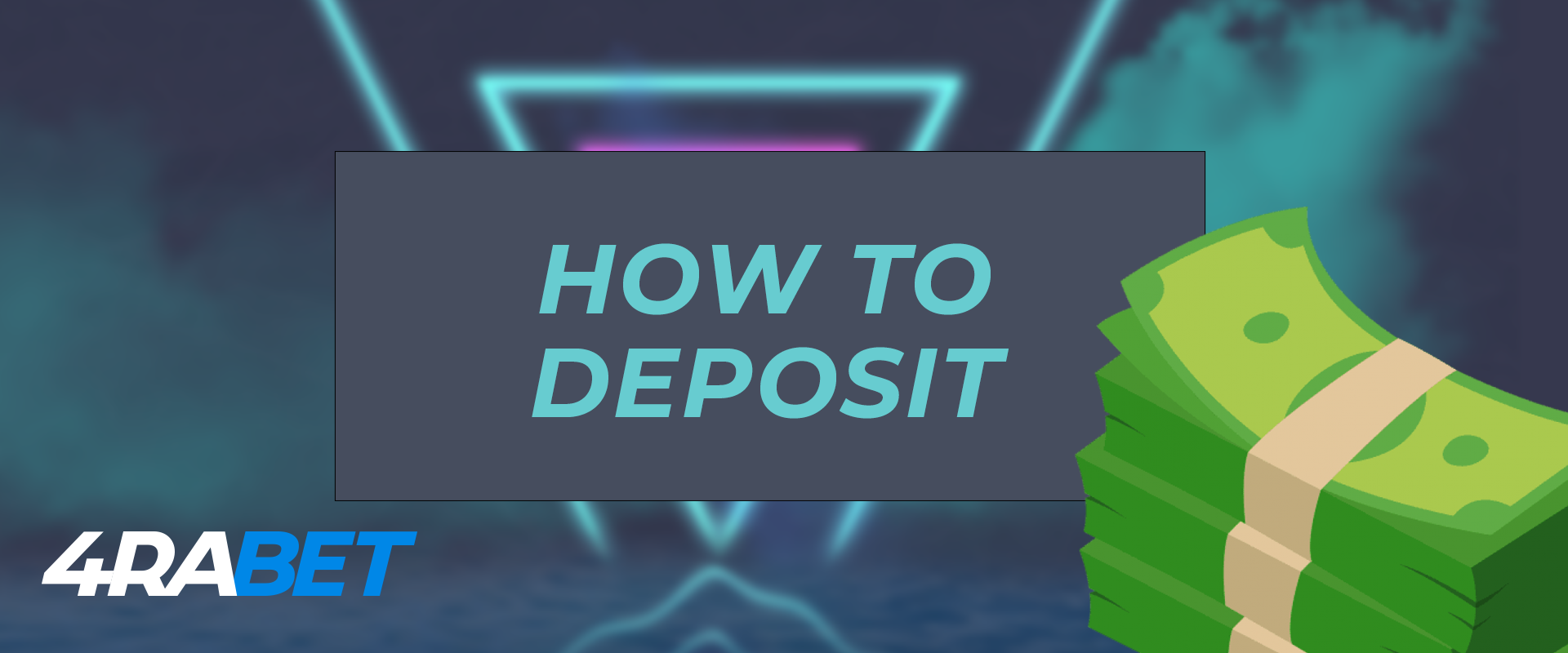 All deposit methods existing on the 4rabet.