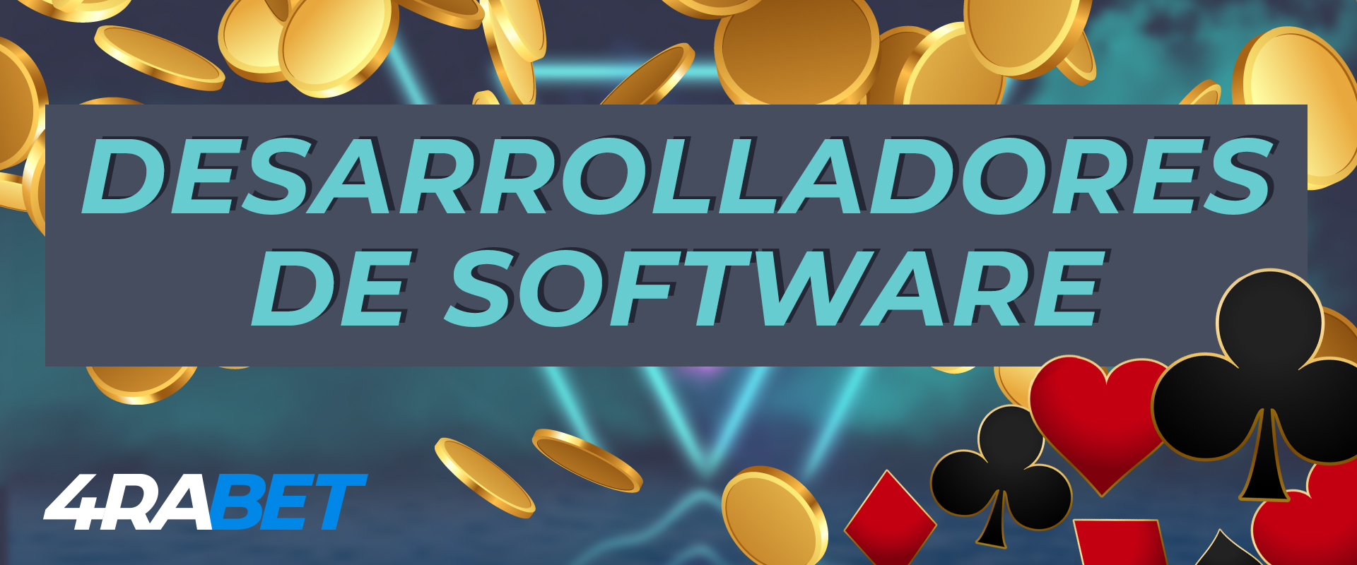 Empresas que desarrollan software para la sección de casino de 4rabet