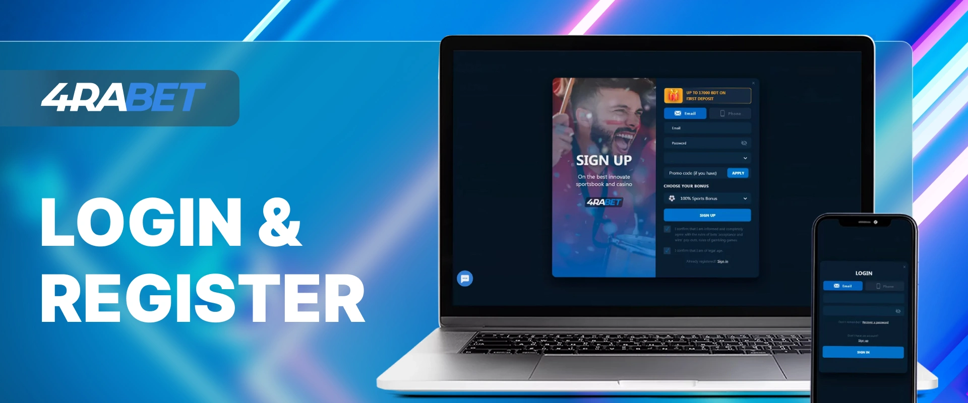 4rabet registration guide.