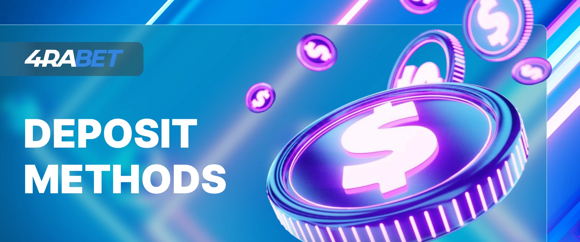 4rabet deposit methods. All information related to replenishing an account on the 4rabet.